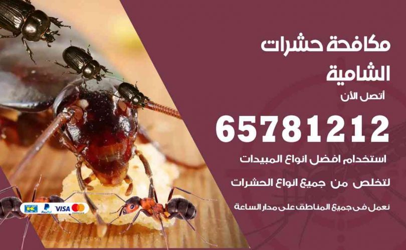 شركات مكافحة حشرات الشامية