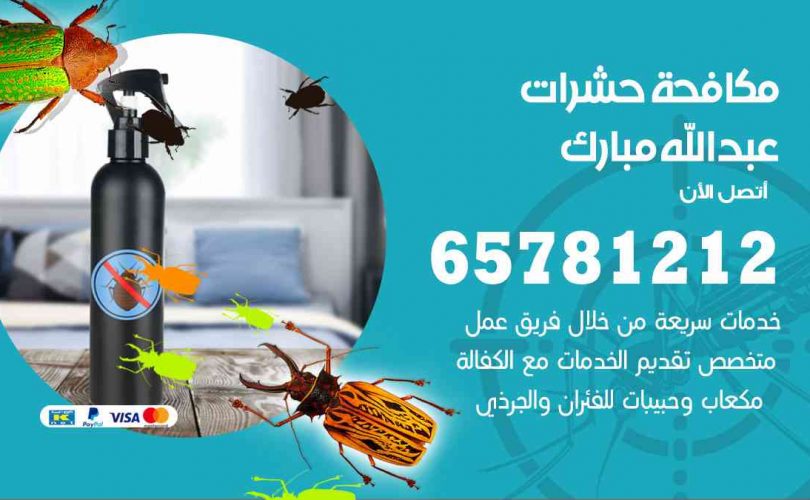 شركات مكافحة حشرات عبدالله مبارك